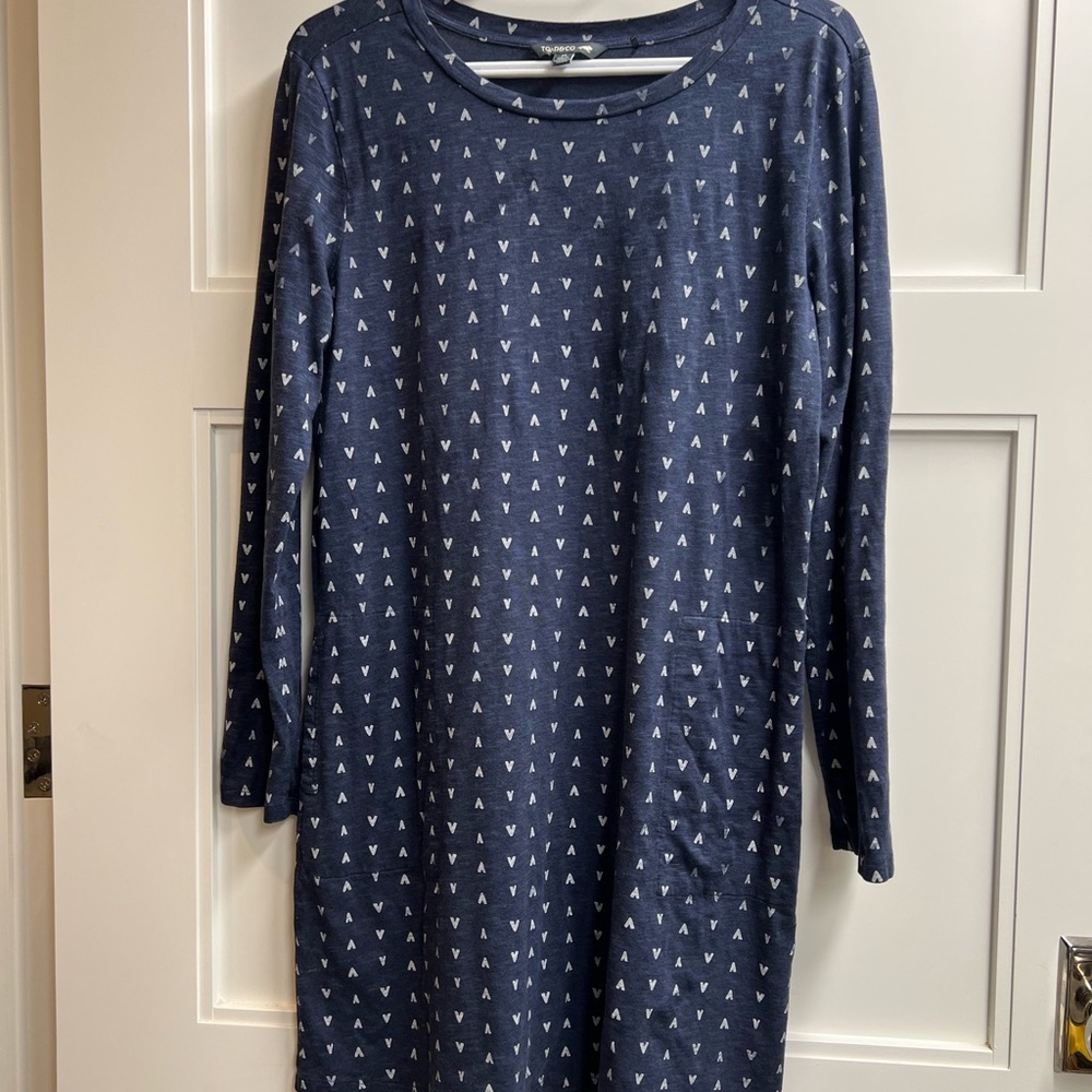 Toad&Co. Navy Long Sleeve Dress